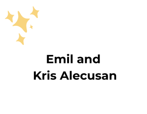 Emil and Kris Alecusan