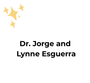 Dr. Jorge and Lynne Esguerra